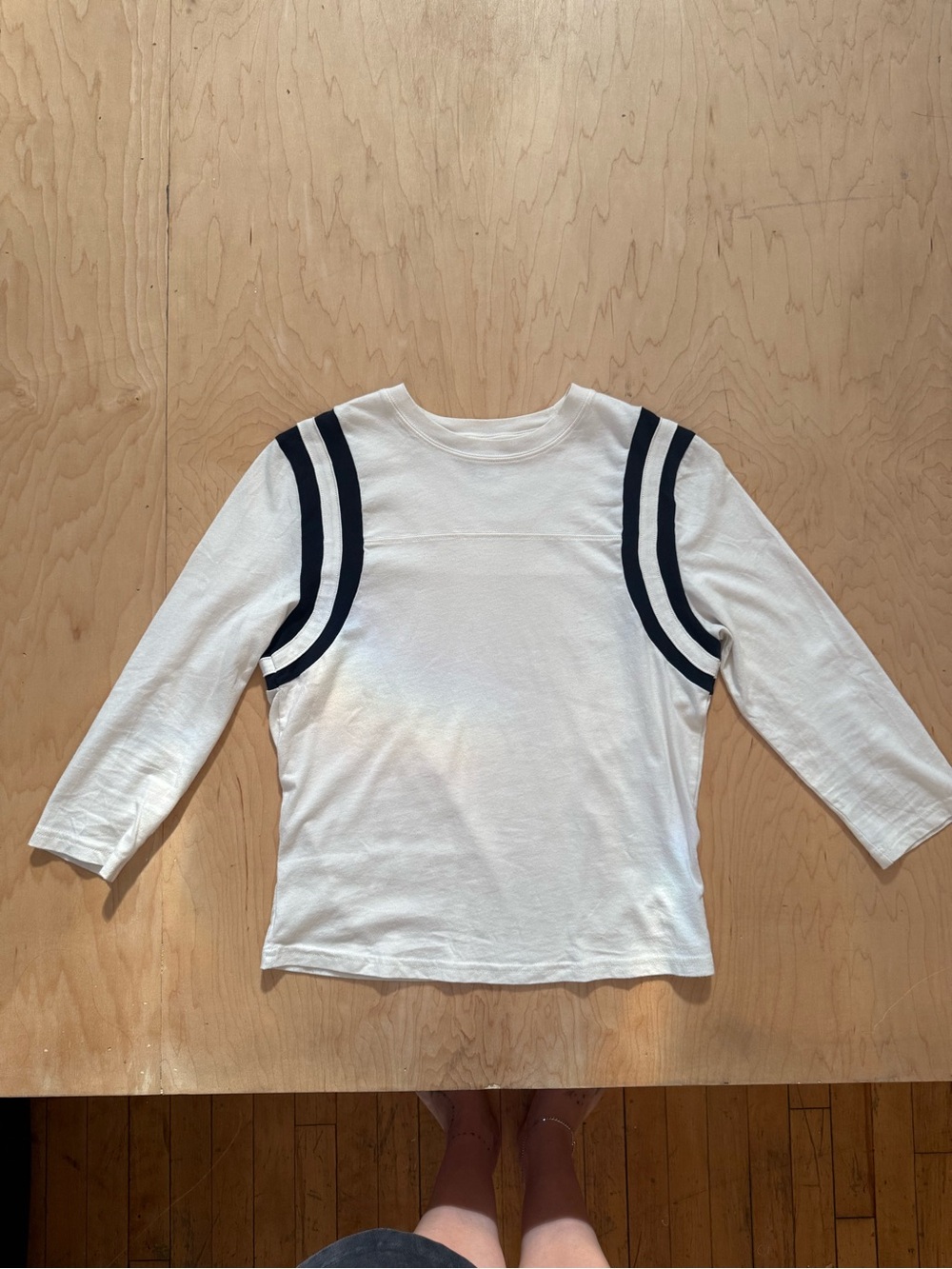 Aritzia 3/4 Sleeve Baseball Tee
